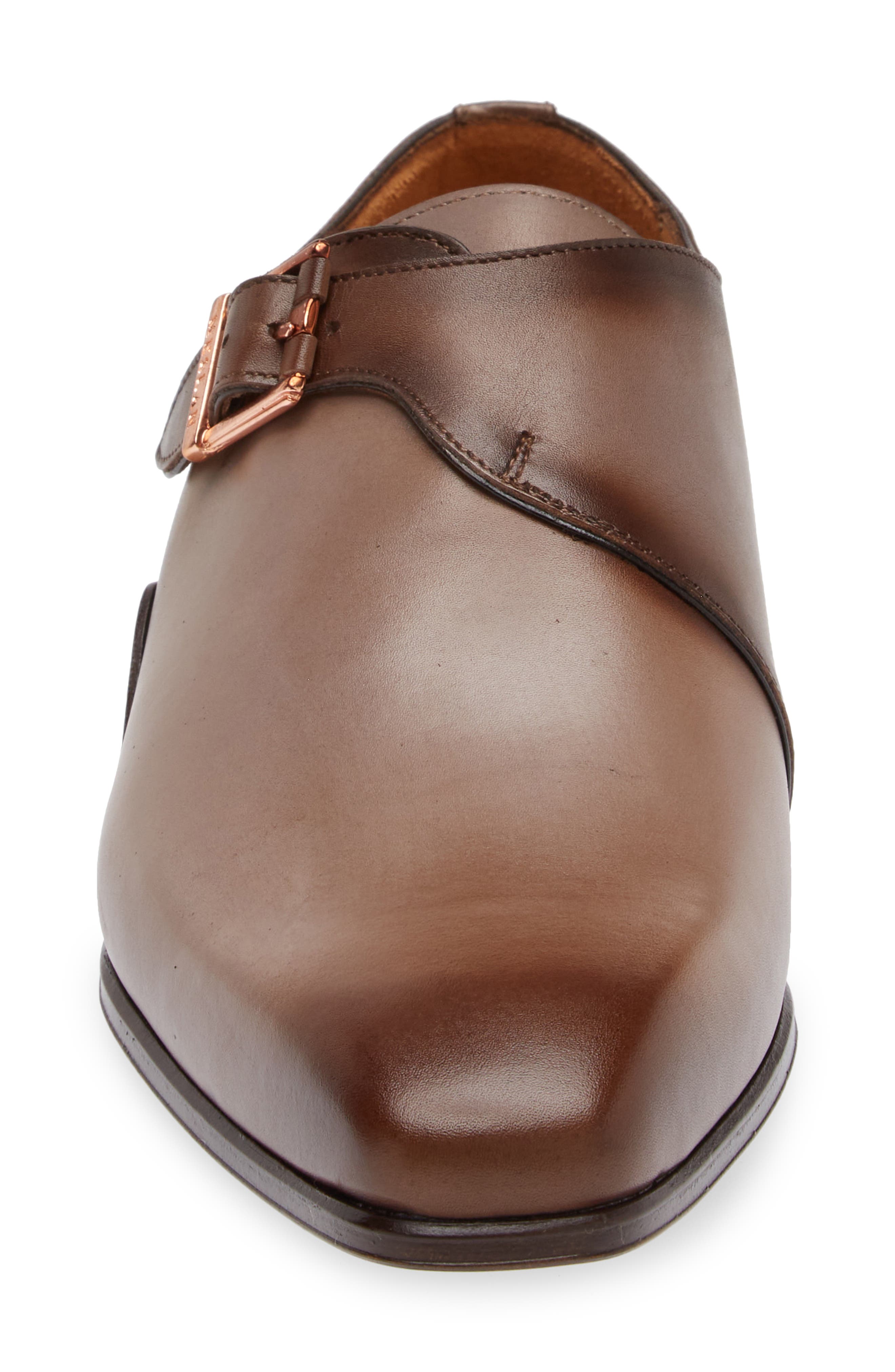 Mezlan Scarpe Single Monk Strap Shoe, Alternate, color, 