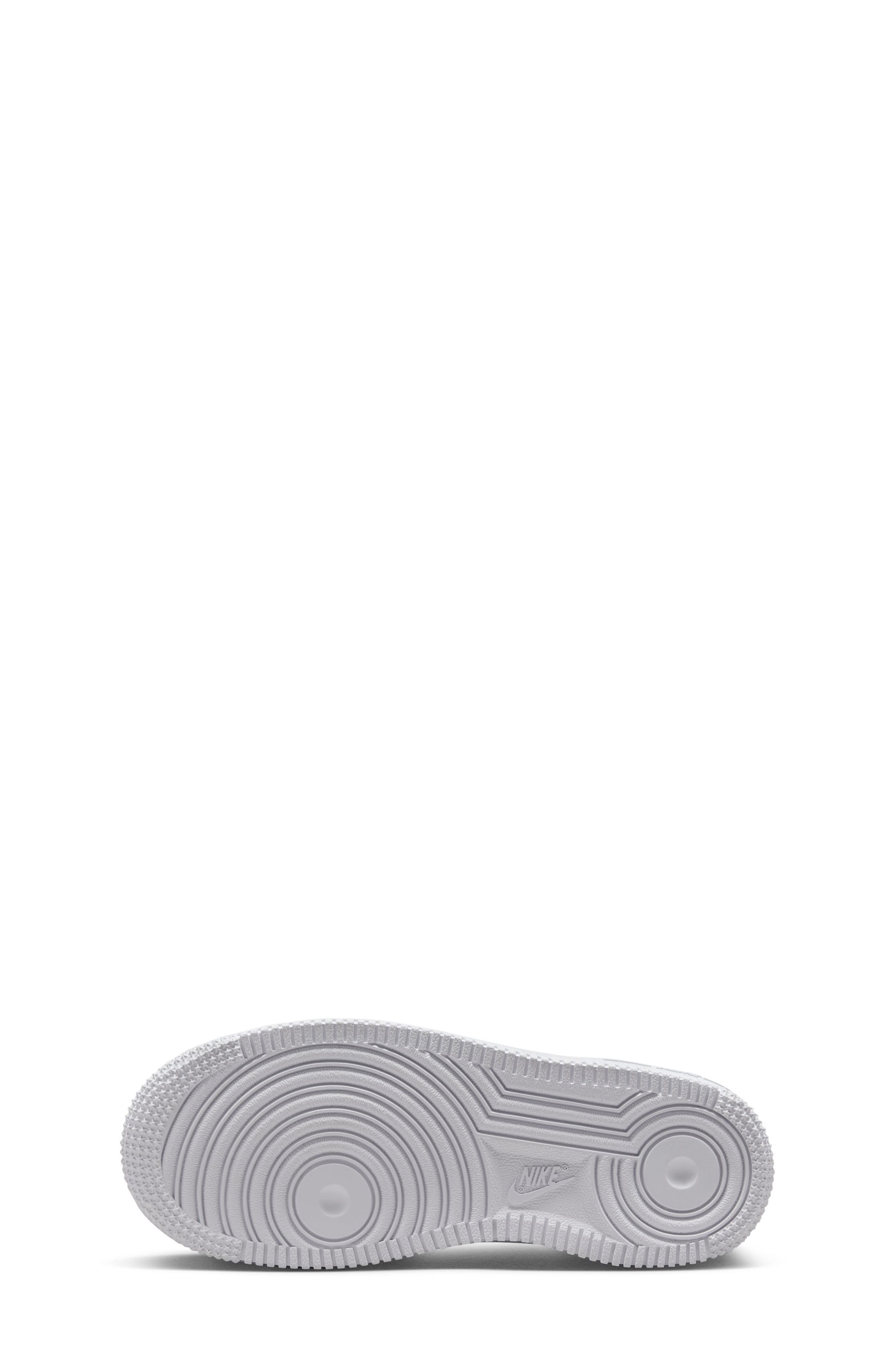Kids' Air Force 1 LV8 Sneaker, Alternate, color, SAND DRIFT/ EMERALD/ RED