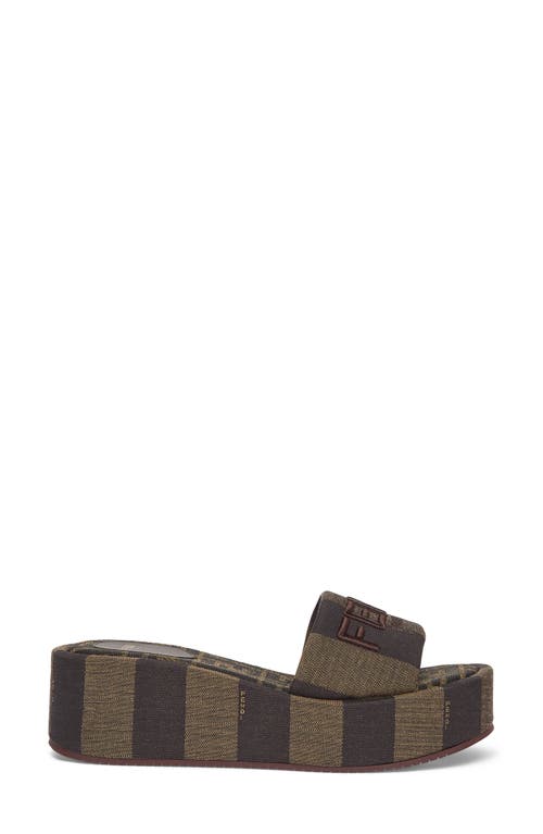Fendi Flatform Platform Slide Sandal