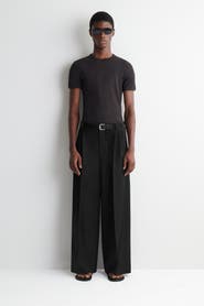COS Pleated Relaxed-Fit Wide-Leg Pants