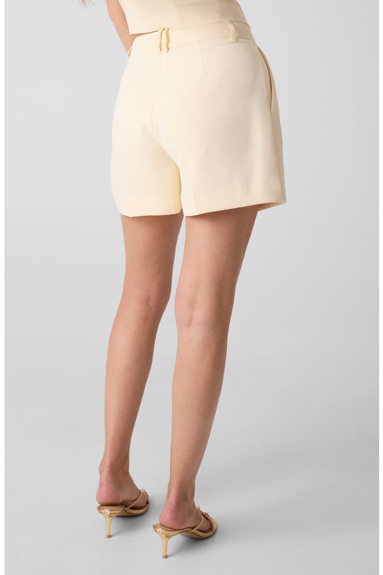 Theoline Pleated Shorts, Alternate, color, IVORY