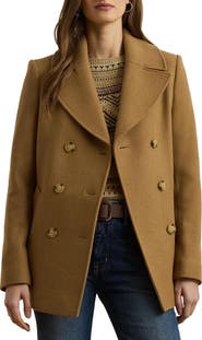 ポロラルフローレン wool coat 38R ウールカシミヤ ピーコート （ピーコート）｜POLO RALPH LAUREN