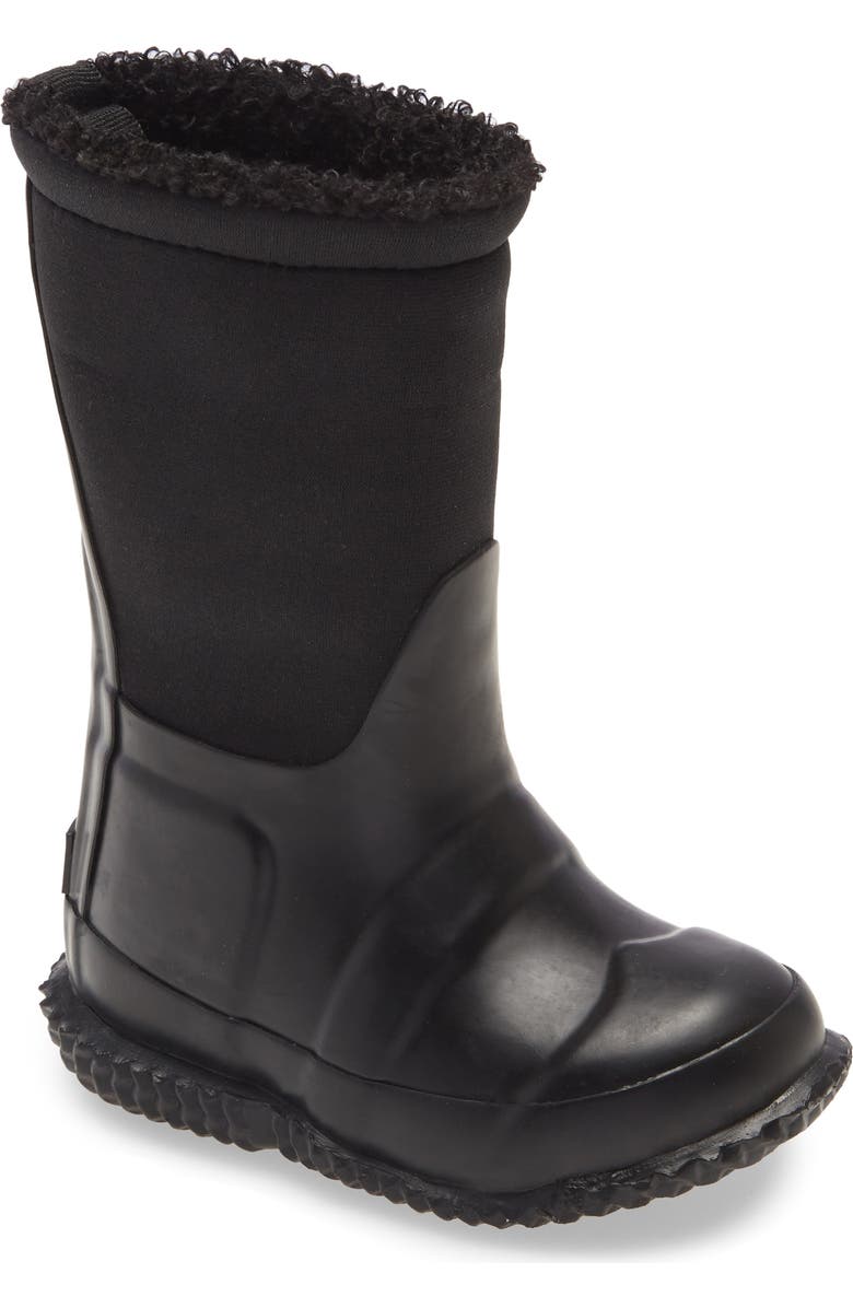 Hunter Original Faux Shearling Lined Boot, Alternate, color,