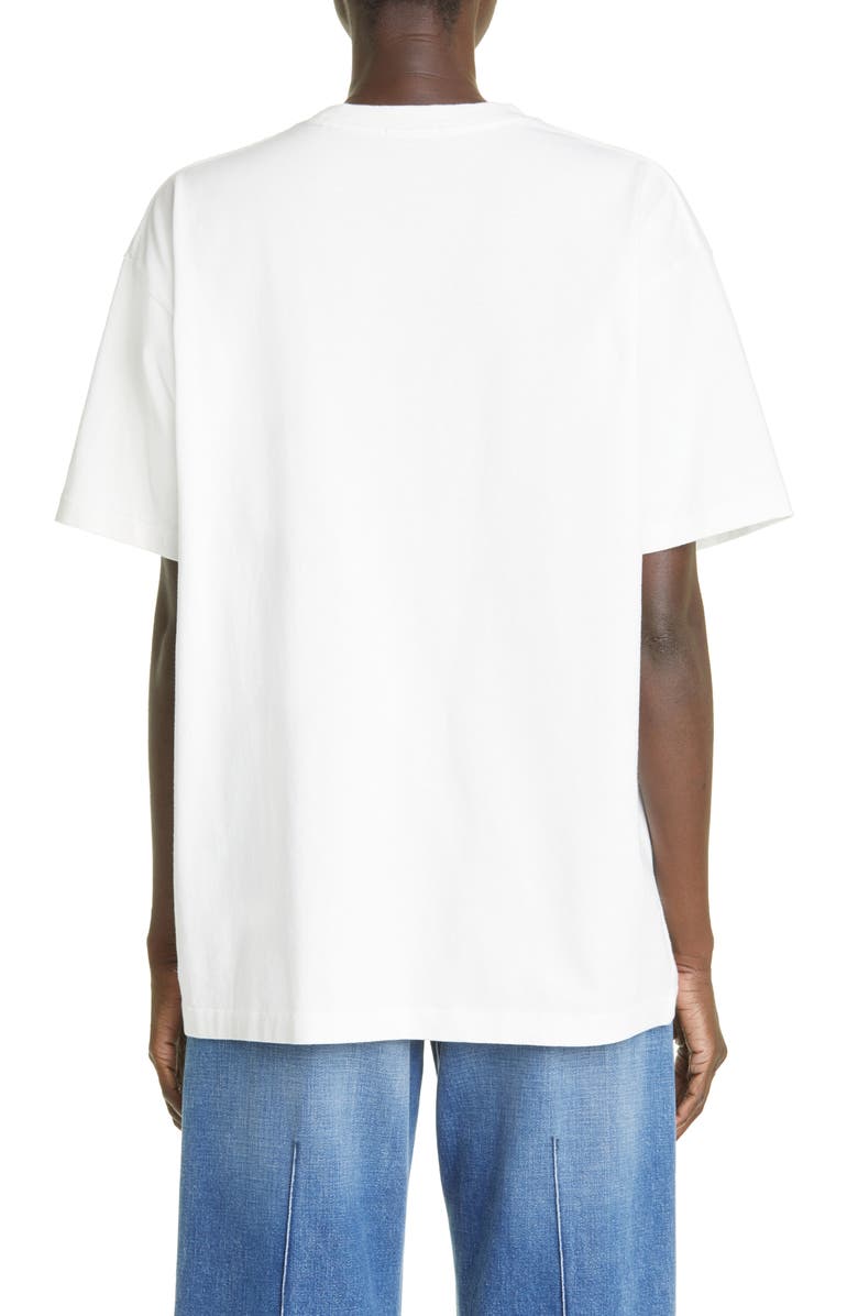 Bode Leafwing Embroidered Pocket Cotton T-Shirt, Alternate, color, 
