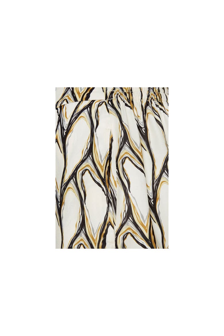 Print Wide Leg Pants, Alternate, color, Beige-Khaki