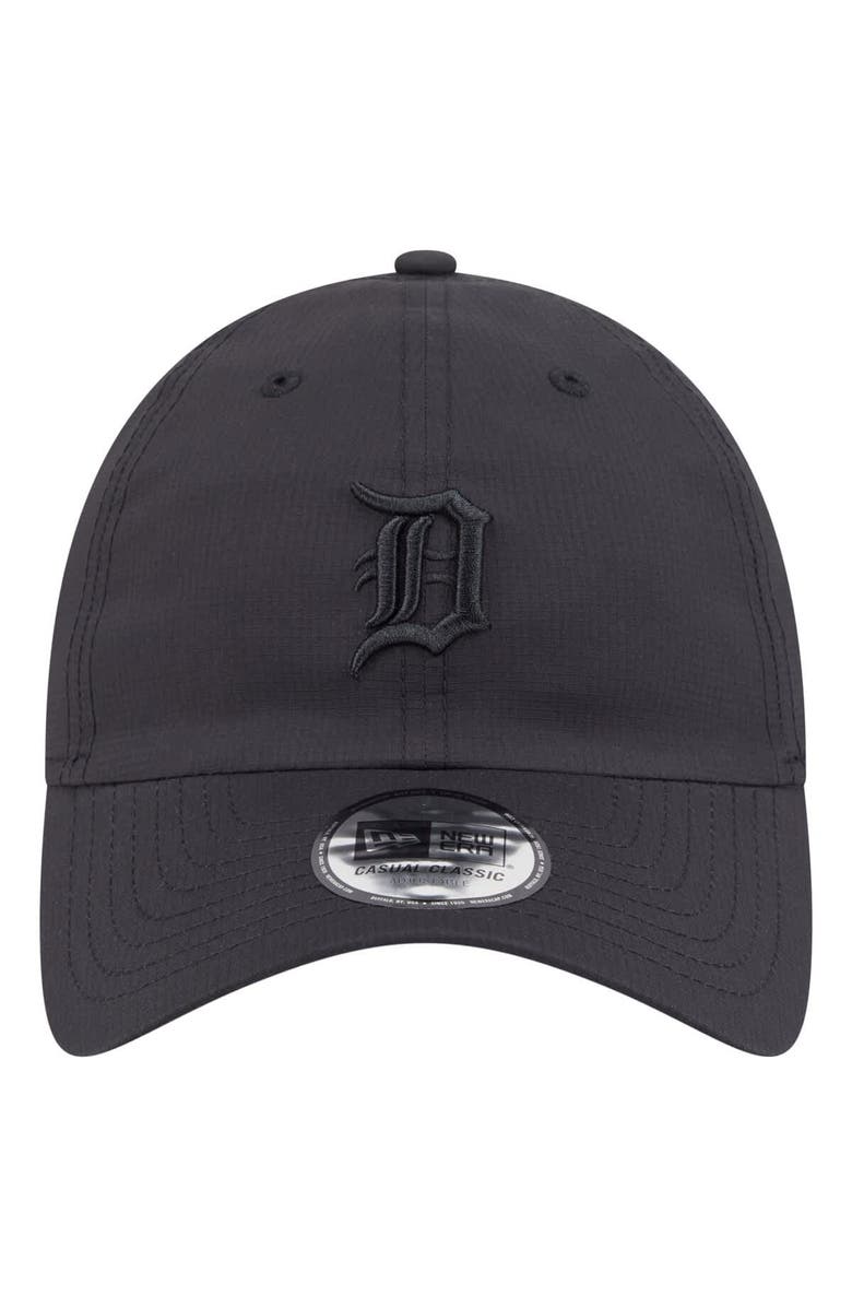New Era Men's New Era Black Detroit Tigers Ripstop Casual Classic Adjustable Hat, Alternate, color, 