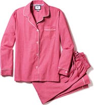 Petite Plume Houndstooth Cotton Pajamas