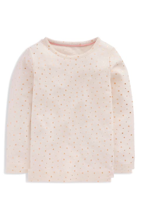 Kids' Long Sleeve Pointelle T-Shirt