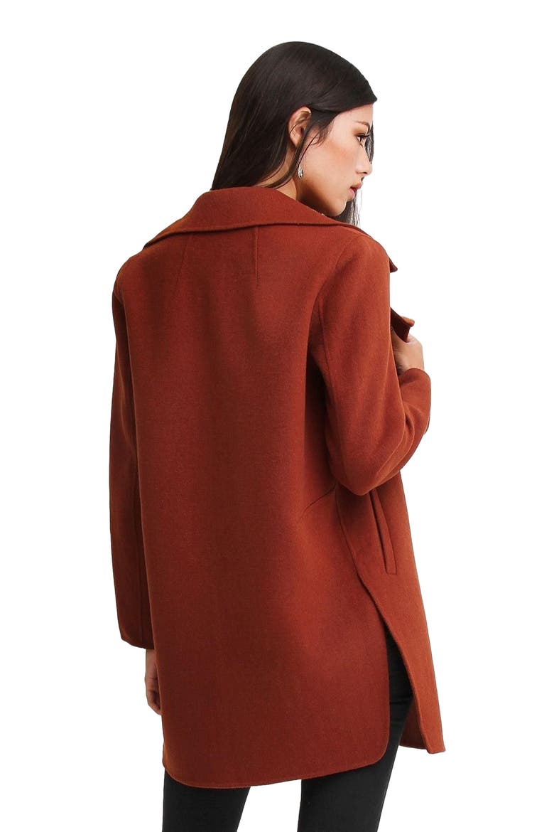 Ex-Boyfriend Wool Blend Oversized Jacket, Alternate, color, Caramel