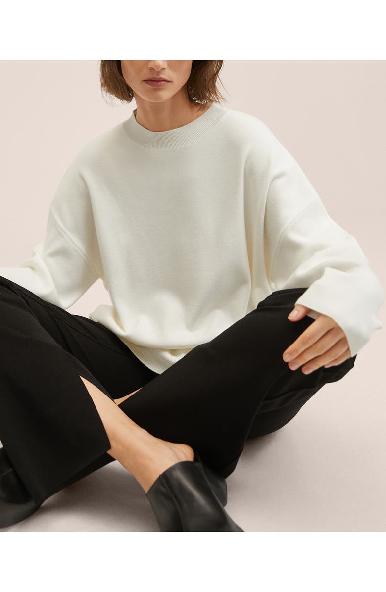 MANGO Tunic Sweater, Alternate, color, 