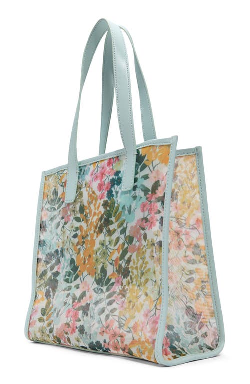 Ted Baker London Aria Tote In Yellow Multi