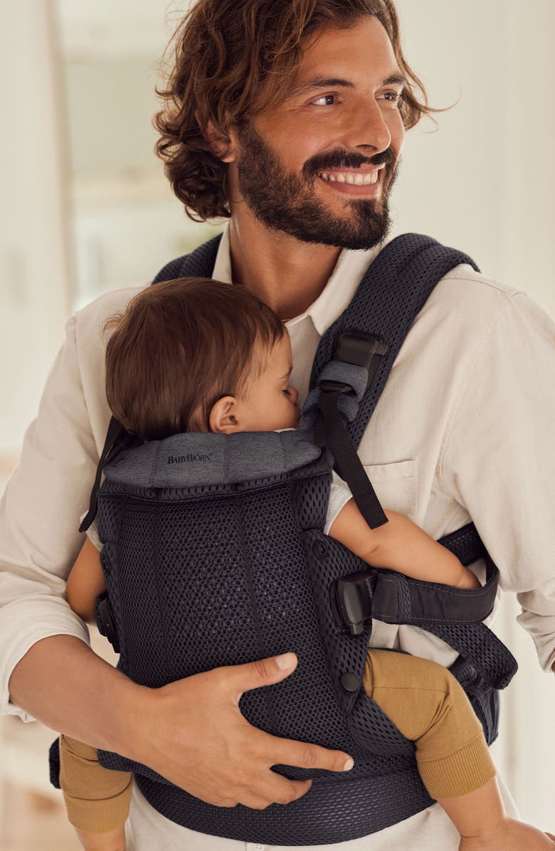 BabyBjörn Harmony Baby Carrier, Alternate, color, Anthracite