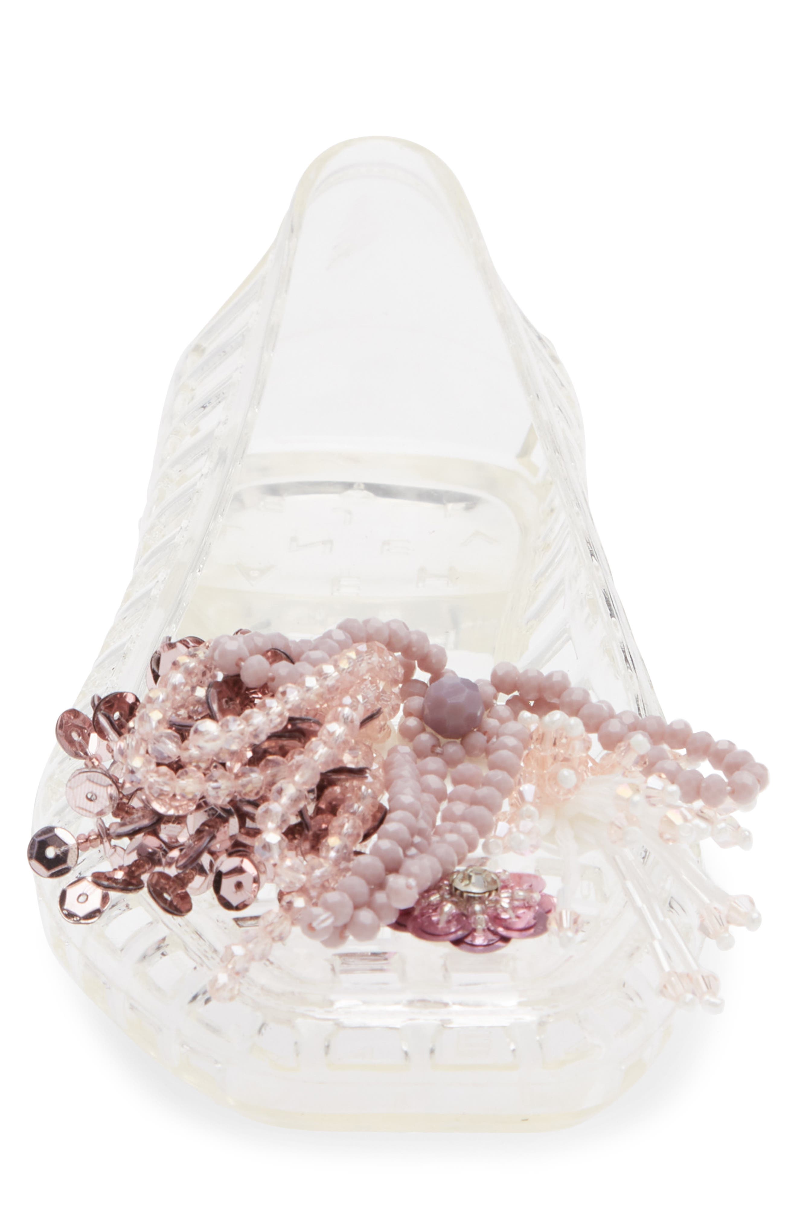 HEAVENLY JELLY Dazzla Jelly Ballet Flat, Alternate, color, Clear