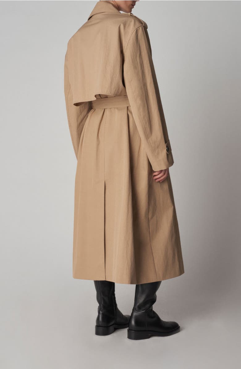 CO Oversized Trench in Cotton Twill, Alternate, color, 