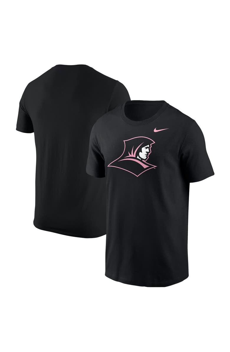 Nike Men's Nike Black Providence Friars Pink Out Core T-Shirt, Alternate, color,