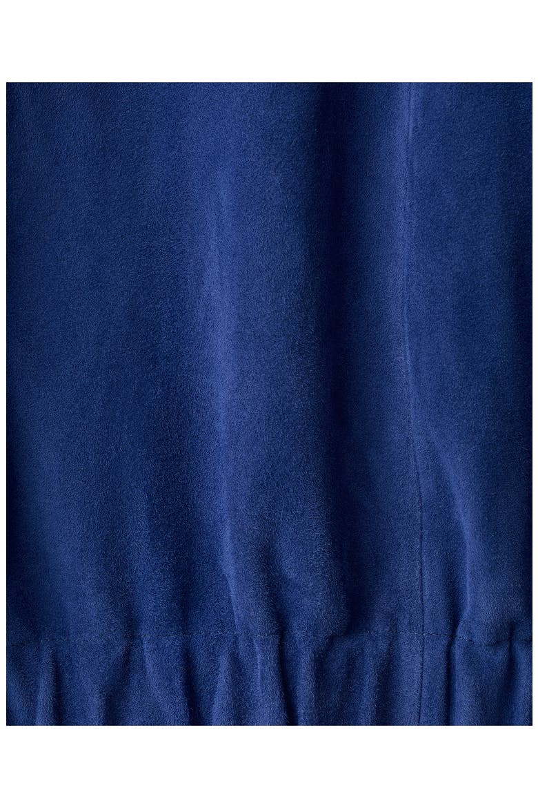 Suede Jacket, Alternate, color, BLUE