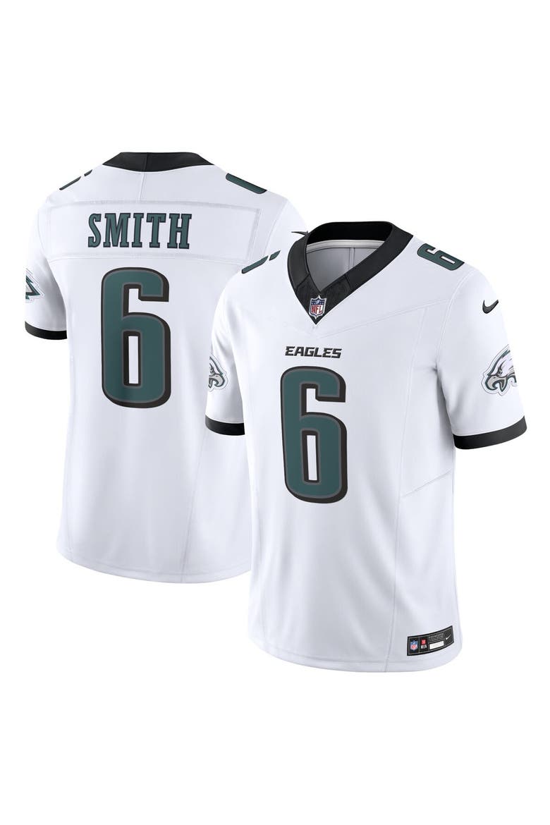 Men's Nike DeVonta Smith White Philadelphia Eagles Vapor F.U.S.E. Limited Jersey, Main, color, White