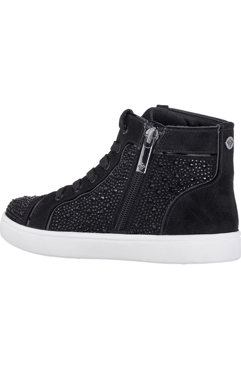 Nina Kids' Rhinestone High Top Sneaker, Alternate, color,