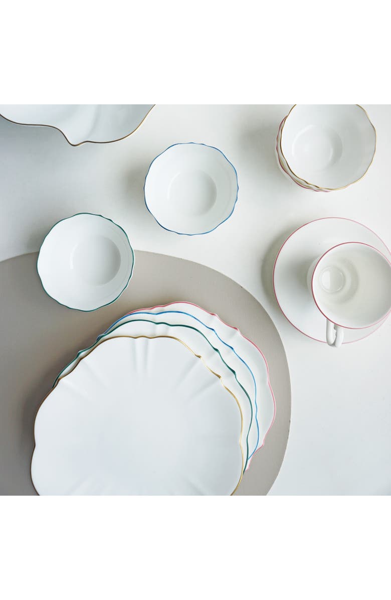 Twig New York Amelie Salad Plate, Alternate, color, Forest Green