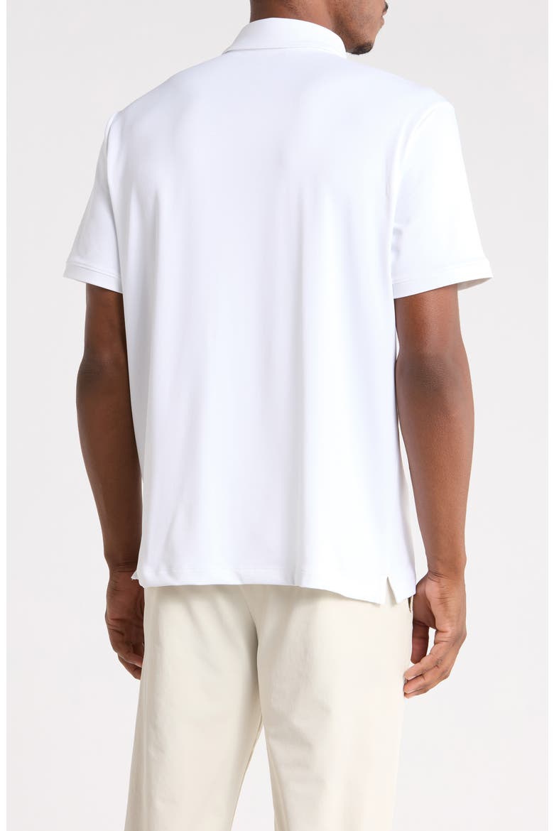 Drive Sport Piqu Polo, Alternate, color, 100 WHITE