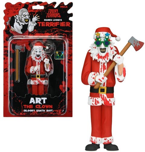 Bloody Santa Suit Art The Clown (Terrifier 3) NECA Toony Terrors