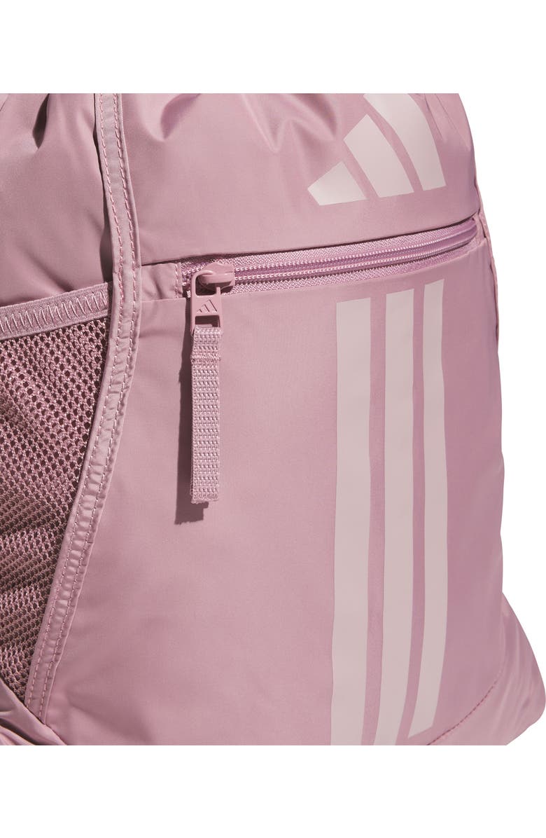 adidas Alliance 3 Sackpack, Alternate, color, Magic Mauve Purple/ Lilac