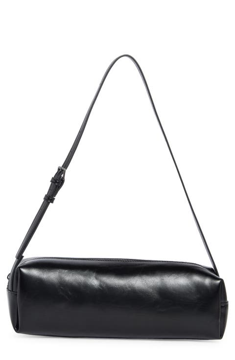Barrel Water Repellent Shoulder Bag