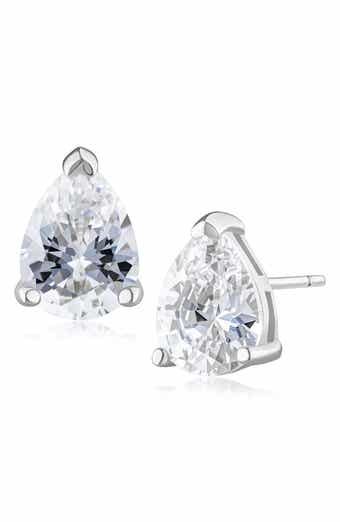 Pear Cut Cubic Zirconia Stud Earrings (Nordstrom Exclusive)
