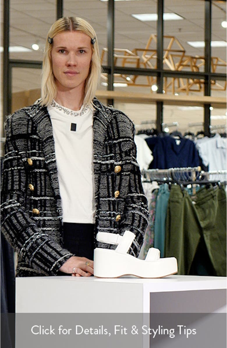 Kande Slingback Platform Wedge Sandal, sales video thumbnail