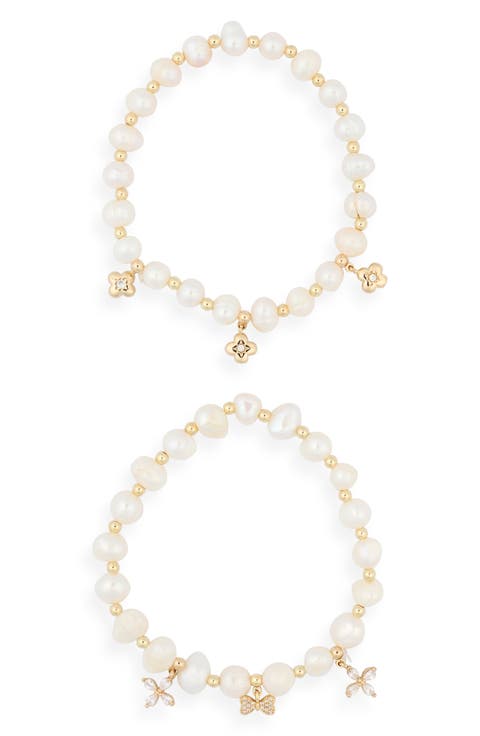 Rene Set of 2 Charm Bracelets