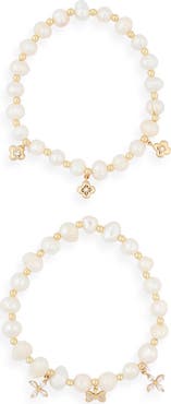 EYE CANDY LOS ANGELES Rene Set of 2 Charm Bracelets