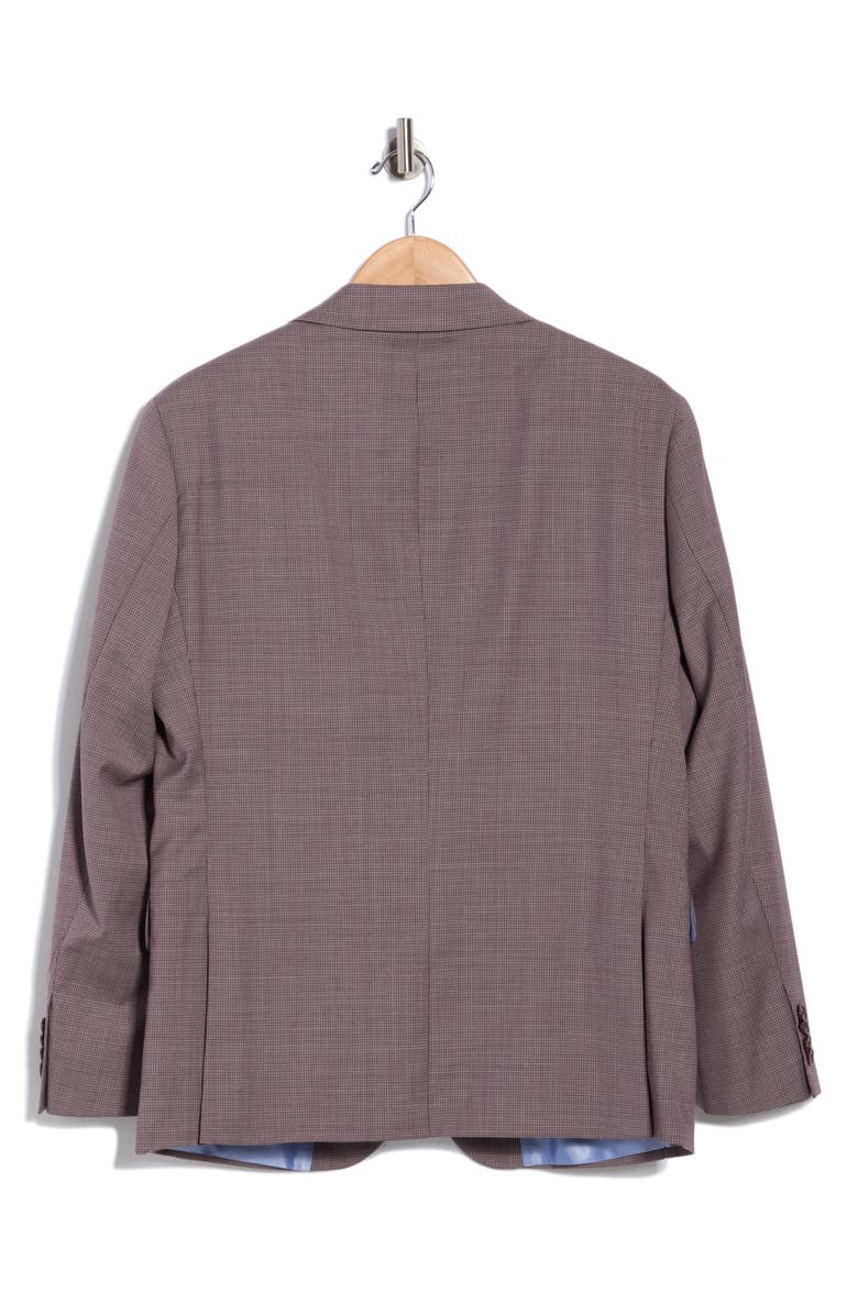 Original Penguin Stretch Wool Blend Suit Jacket, Alternate, color, Mauve