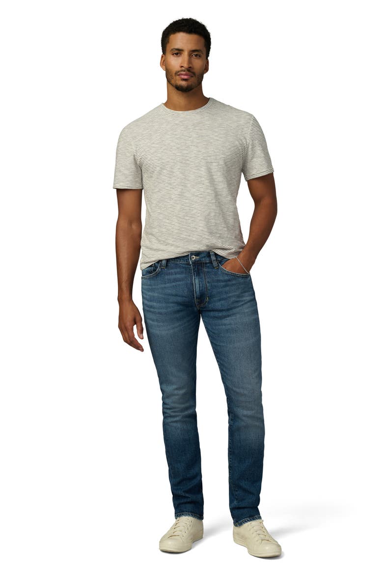 Stripe T-Shirt, Alternate, color, BLACK