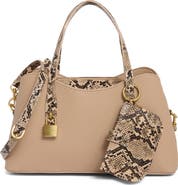 Tahari Gemma Faux Leather Satchel