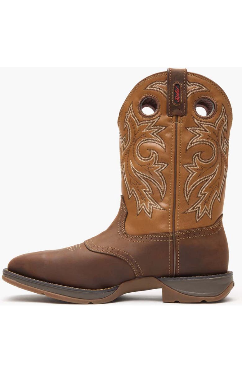 DURANGO Waterproof Steel Toe Western Boot, Alternate, color, Brown And Tan