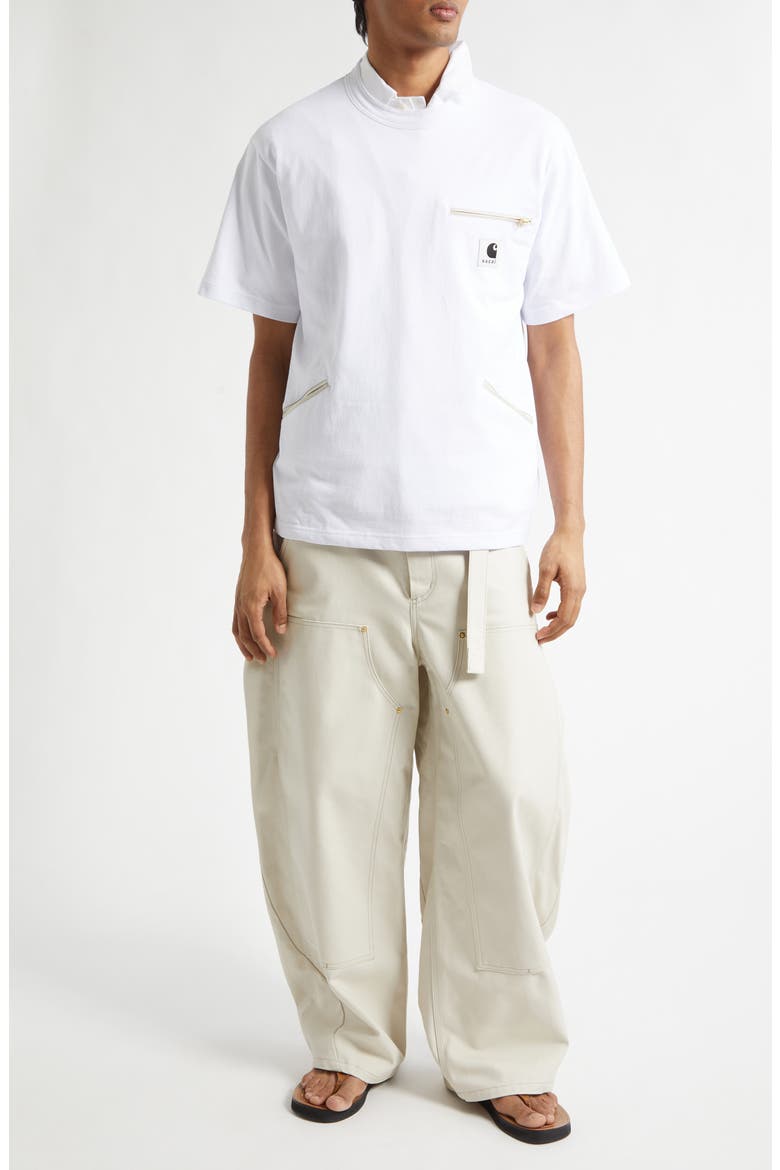 Carhartt WIP Cotton Jersey T-Shirt, Alternate, color, WHITE