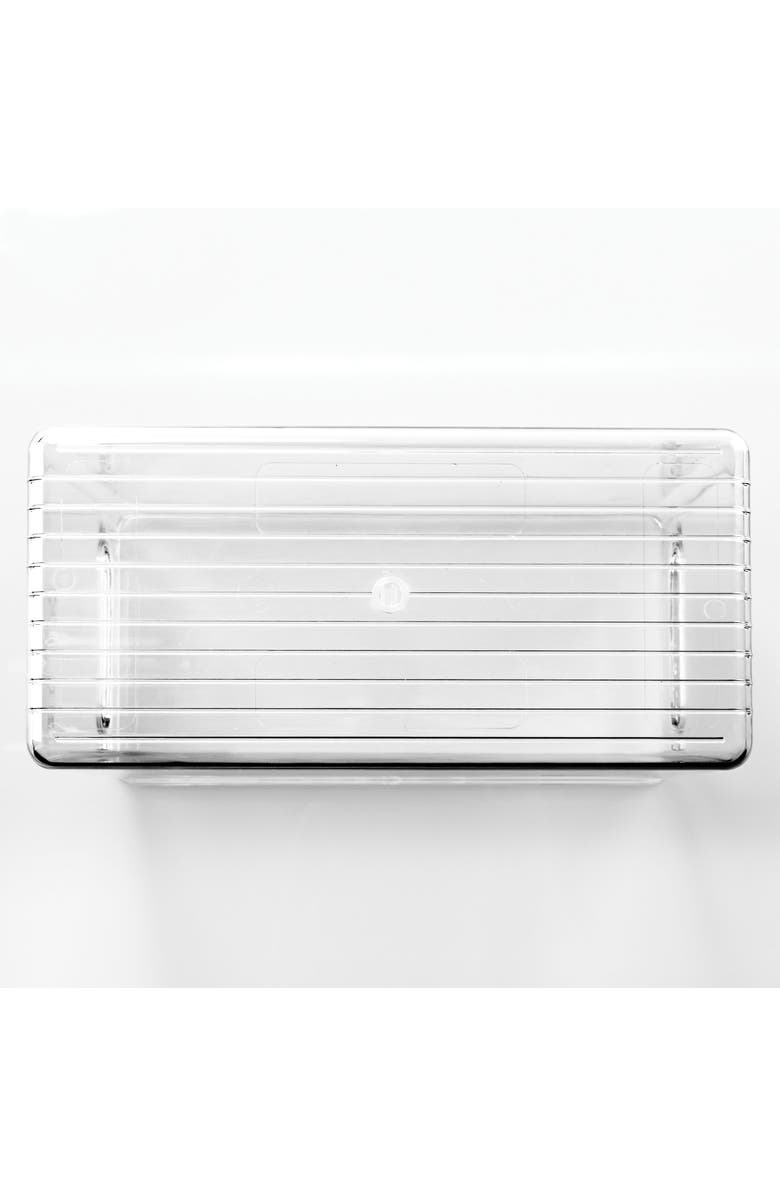 mDesign Tall Plastic Kitchen Storage Organizer Bin with Handles , 8 Pack, Alternate, color, 