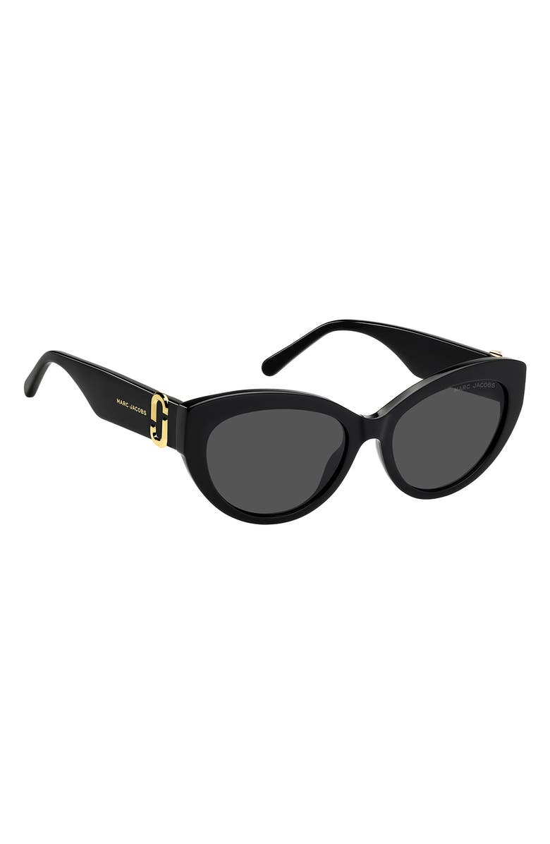 Marc Jacobs 54mm Cat Eye Sunglasses, Alternate, color, 