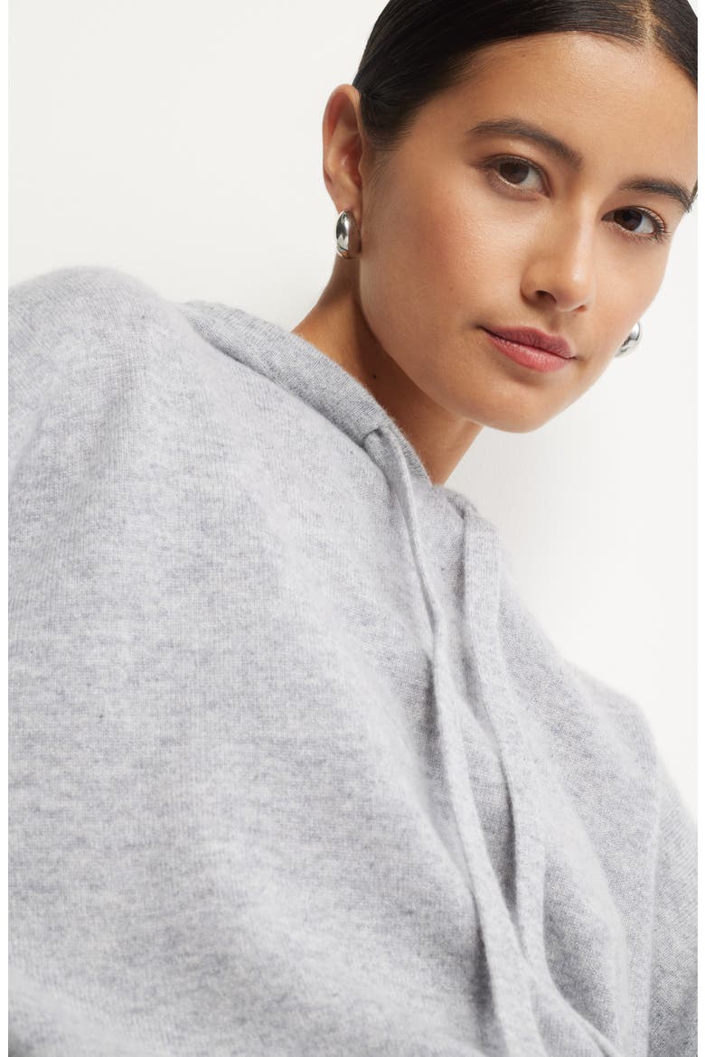 Cashmere Hoodie, Alternate, color, GREY FORMAL