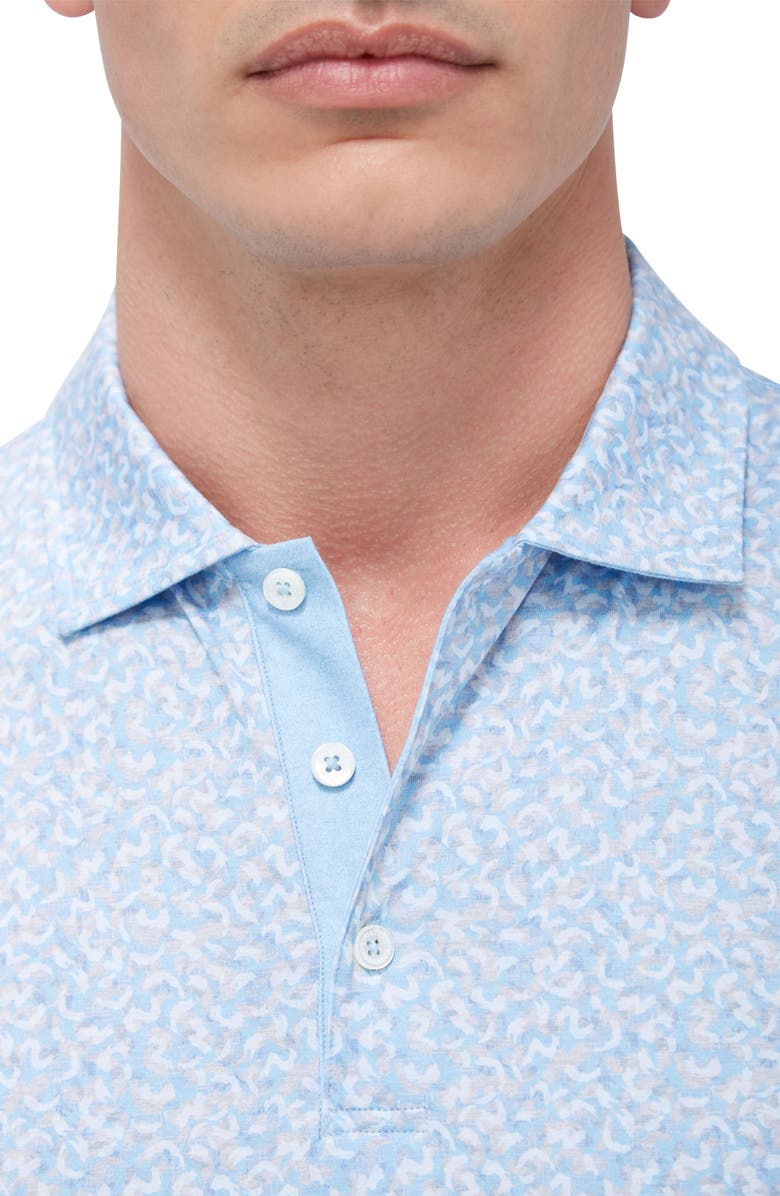 Bugatchi Vincent OoohCotton<sup>®</sup> Patterned Polo, Alternate, color, 