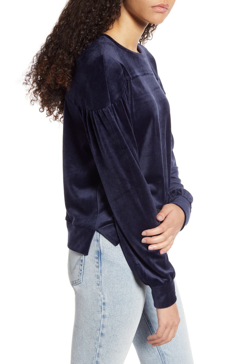 BP. Velour Sweatshirt, Alternate, color, 