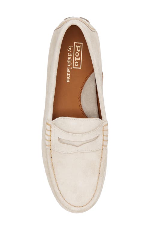 Ralph Lauren Anders Penny Loafer In Milkshake