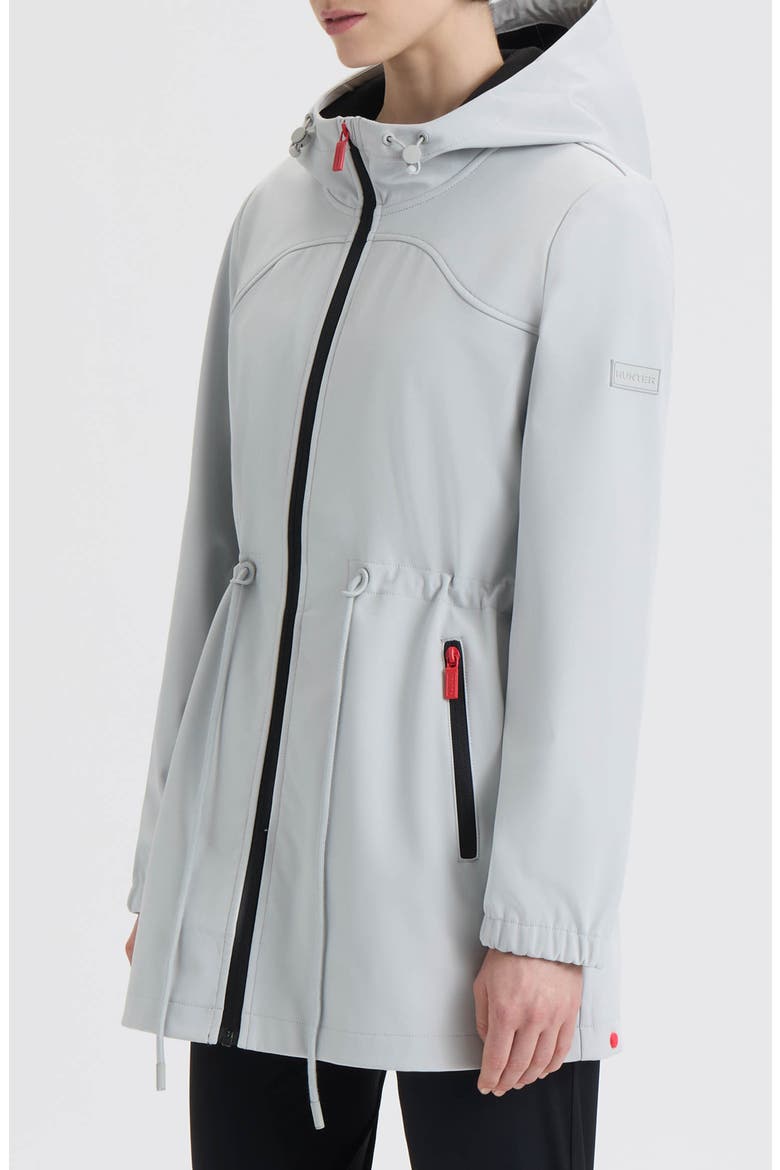 Florence Hooded Softshell Jacket, Alternate, color, SILVER GREY