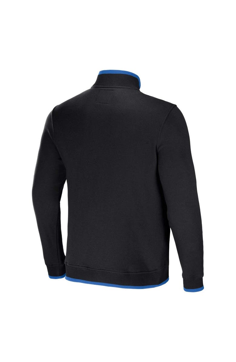 NFL X DARIUS RUCKER Men's NFL x Darius Rucker Collection by Fanatics Black Los Angeles Chargers Logo Quarter-Zip Top, Alternate, color, Black