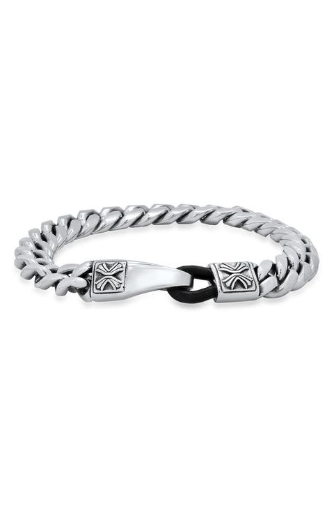 Stainless Steel Cuban Link Bracelet