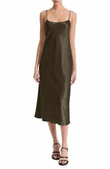 Vince Satin Slipdress
