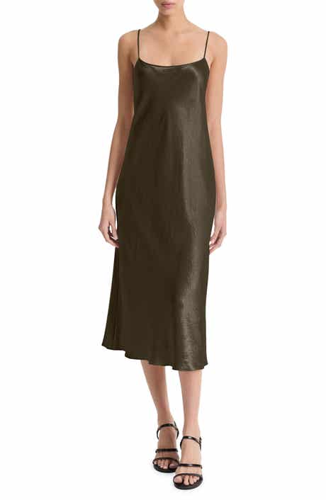 Vince Satin Slipdress