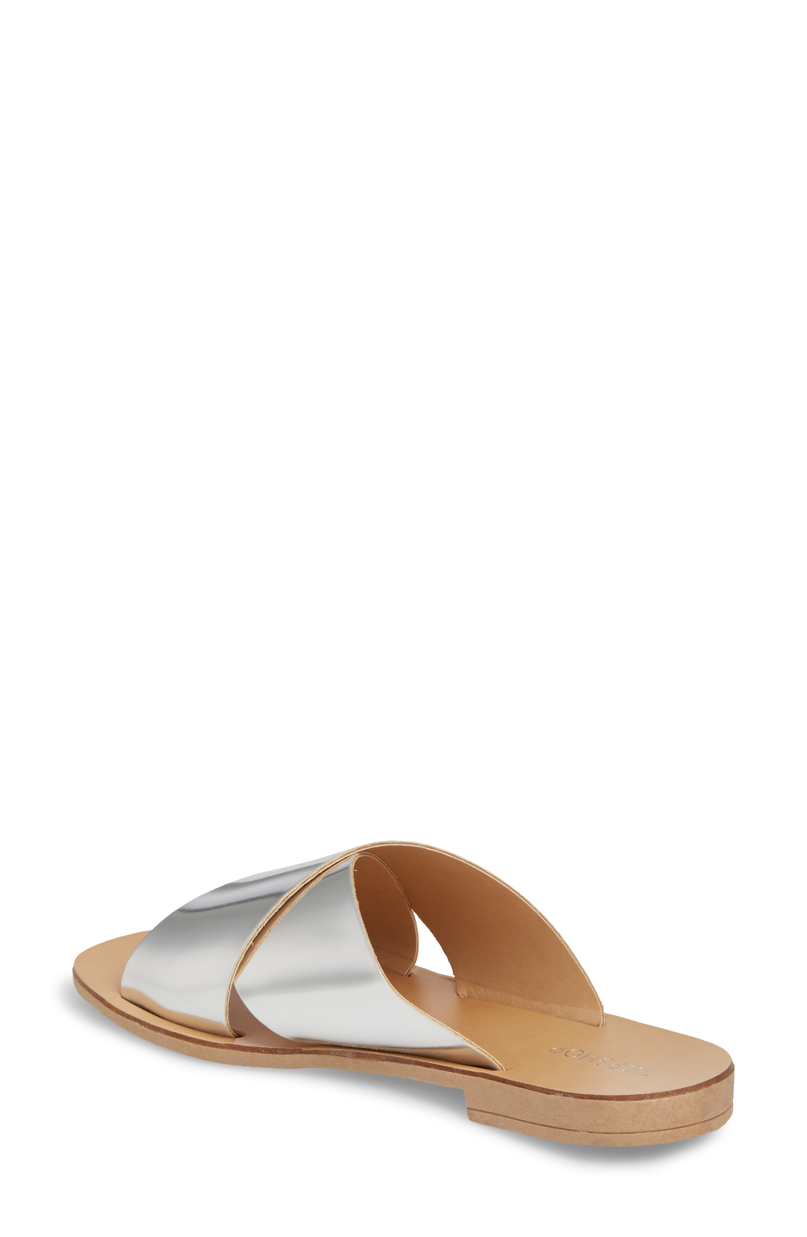 Topshop Hawaii Crisscross Sandal, Alternate, color, 