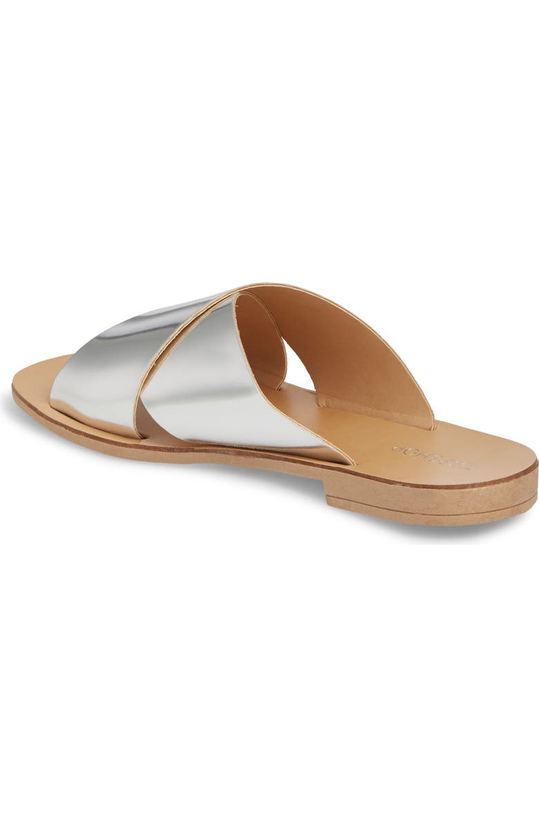 Topshop Hawaii Crisscross Sandal, Alternate, color,