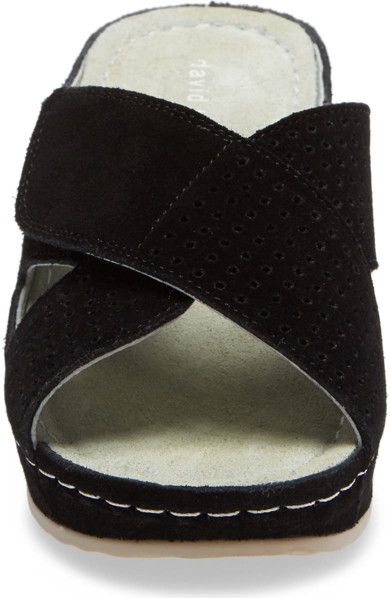 David Tate Iconic Wedge Sandal, Alternate, color,